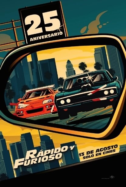 RÁPIDOS Y FURIOSOS - 25 ANIVERSARIO